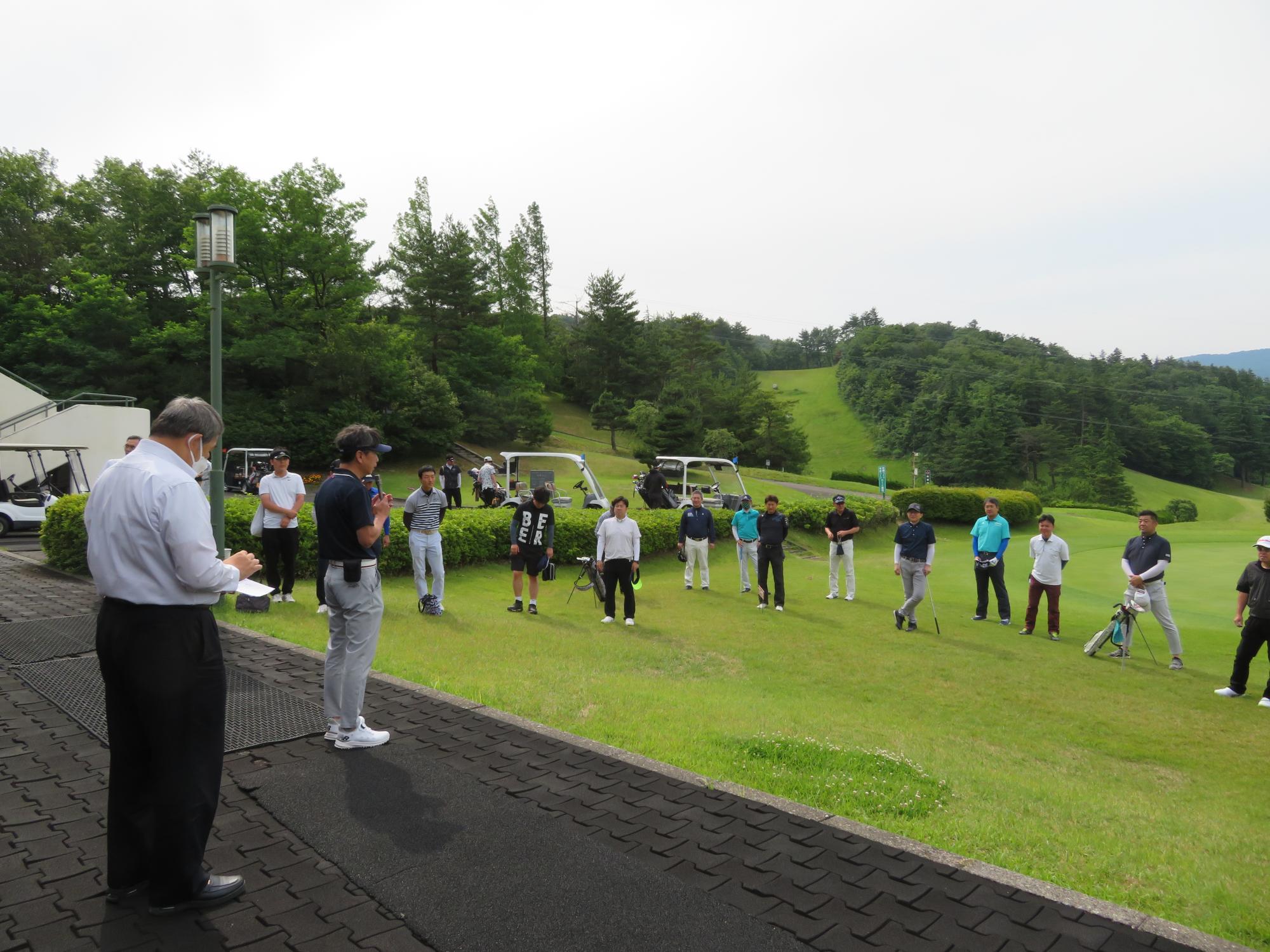 富山労福協チャリティゴルフコンペ開催